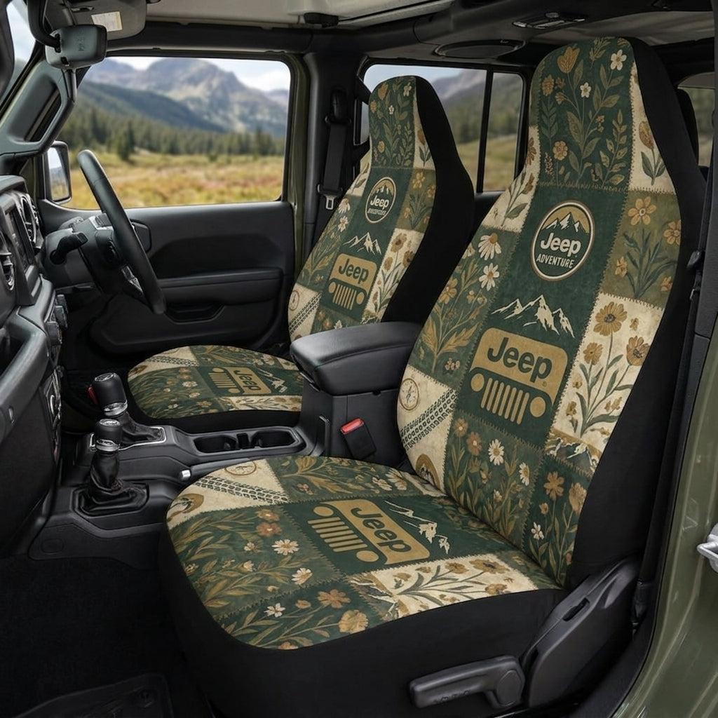 Jeep Adventure Car Seat Cover