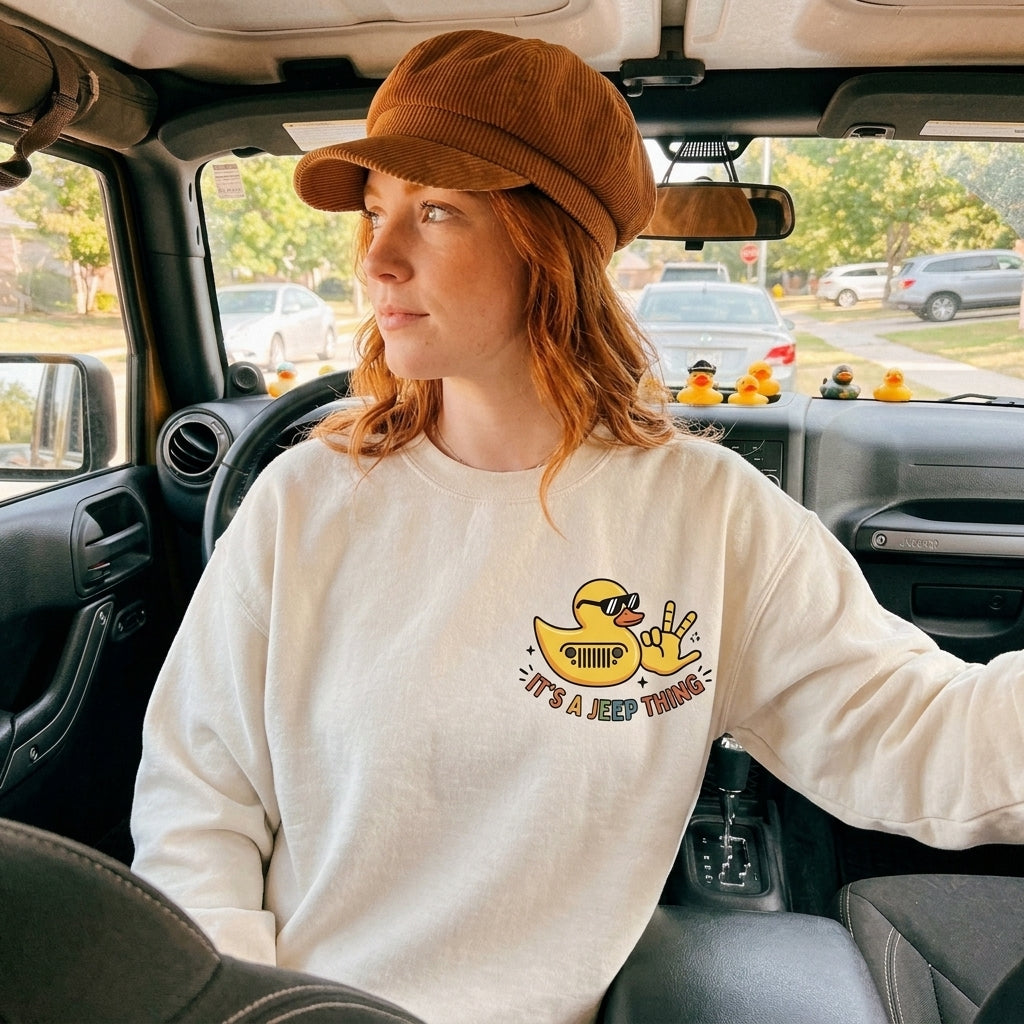 Duck Duck Jeep Sweatshirt