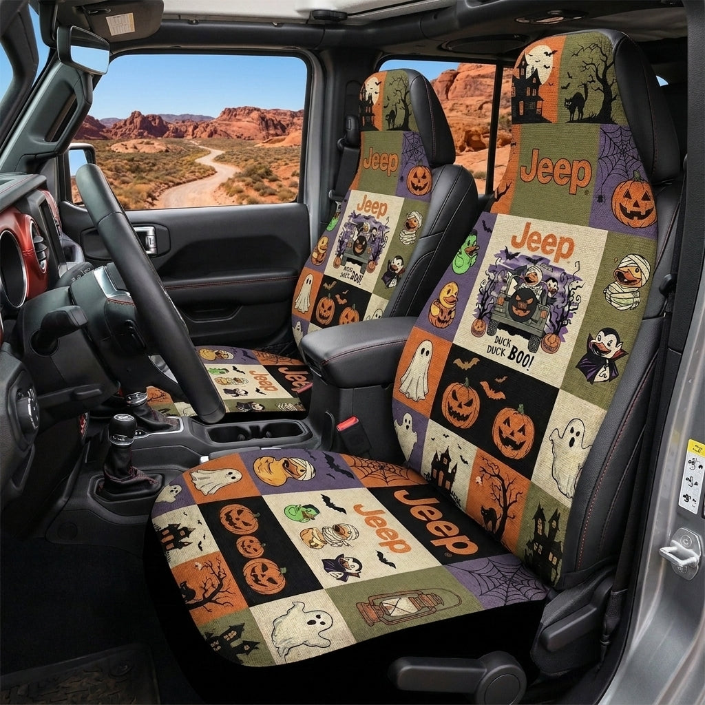 Duck Duck Boo Car Seat Cover