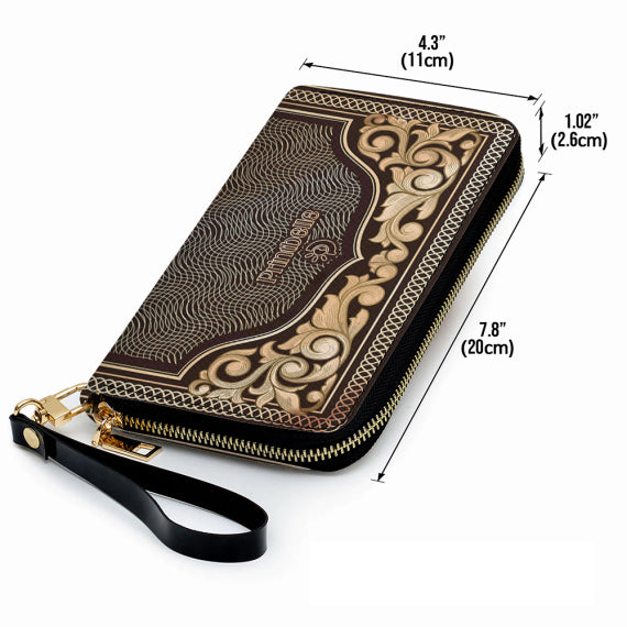 [Free delivery] Jeep 85th Anniversary Personalized  Leather Wallet