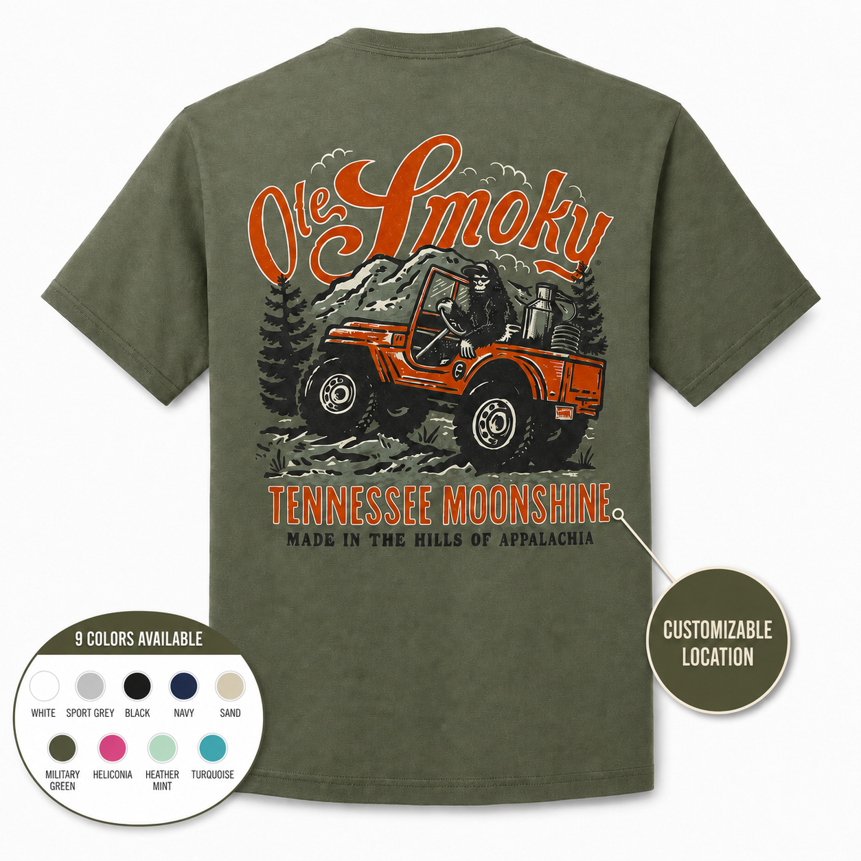 Ole Smoky Moonshine T shirt