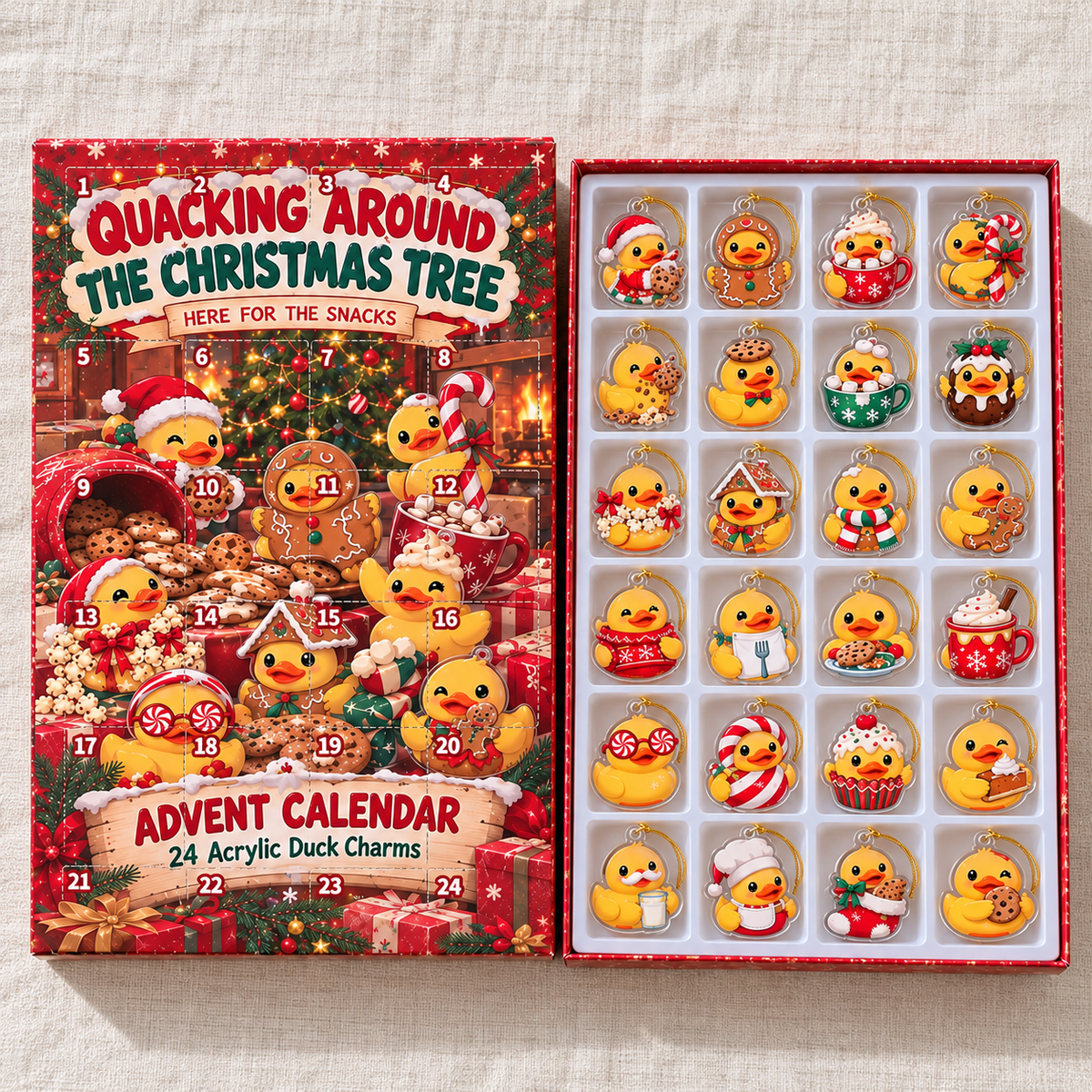 Quacking Around The Christmas Tree Advent Calendar