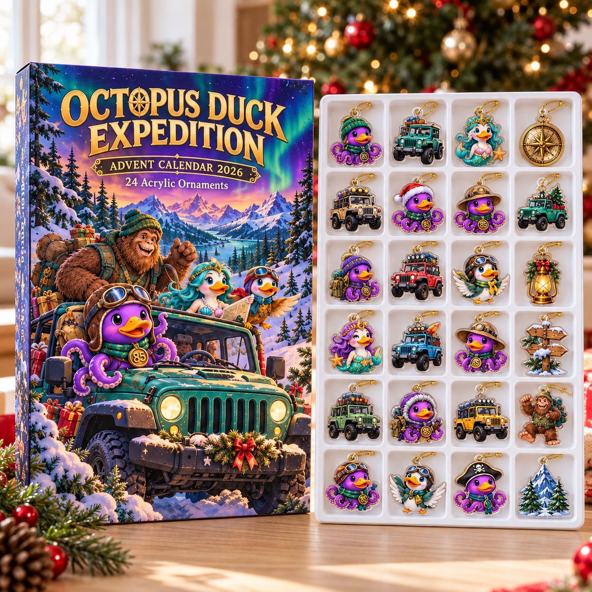 Octopus Duck Expedition Advent Calendar