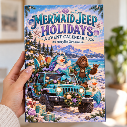 Mermaid Jeep Holiday Advent Calendar