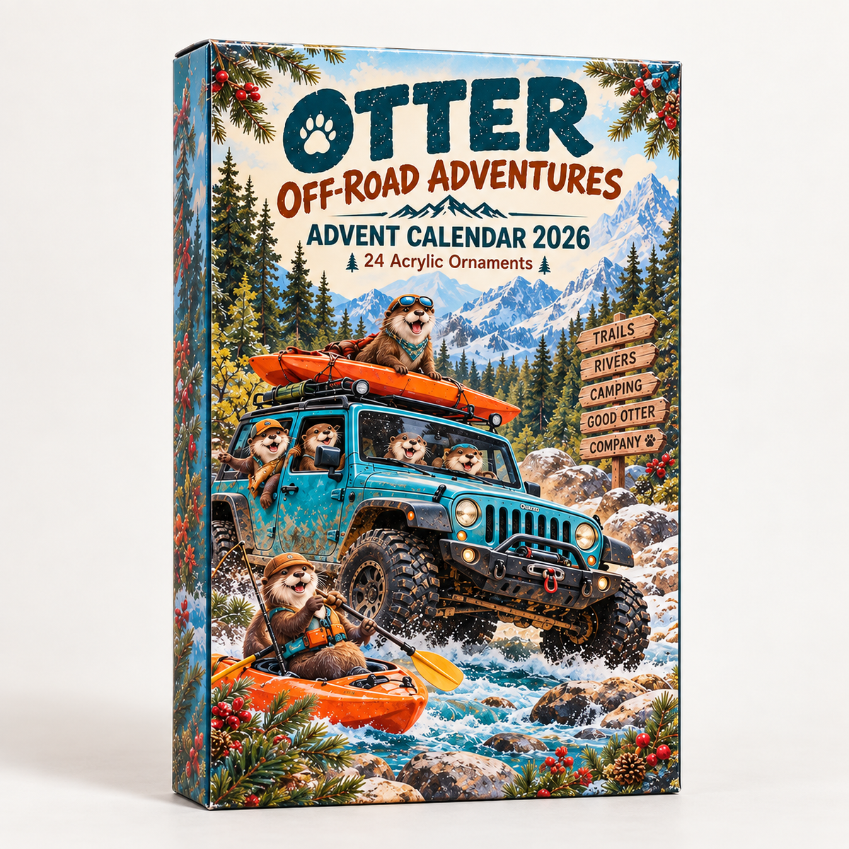 Otter Off  Road Adventure Advent Calendar