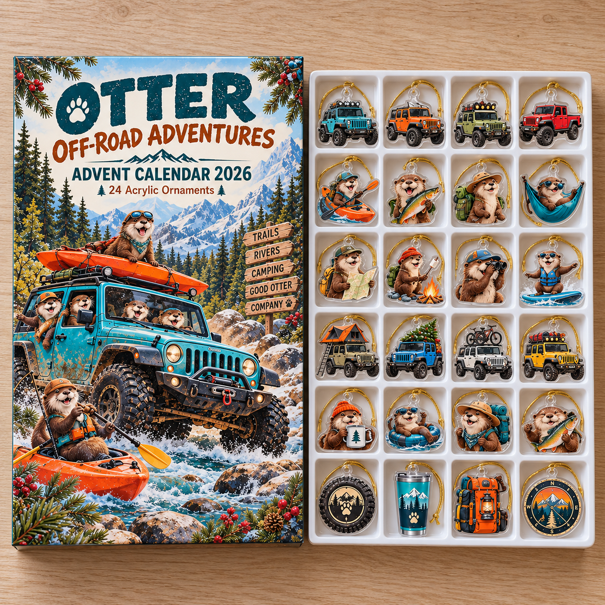 Otter Off  Road Adventure Advent Calendar