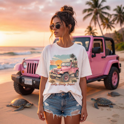 Salty Sanding Jeepin' T-Shirt