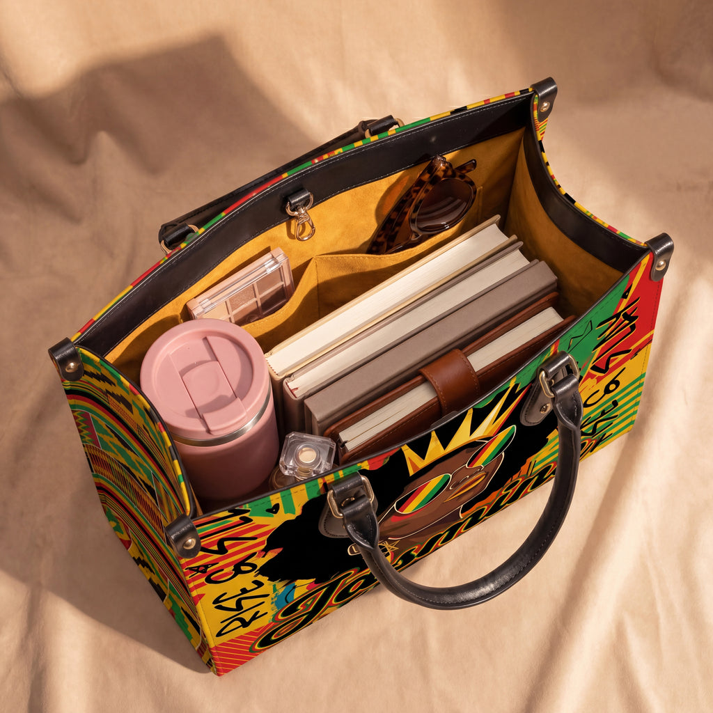 Rise And Slay Personalized Leather Bag