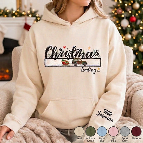 Christmas Loading Personalized Hoodie