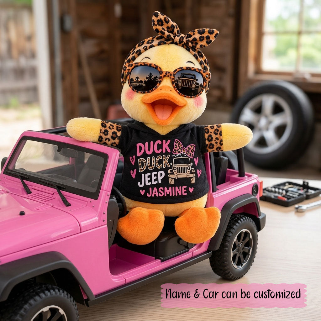 Duck Duck Jeep Poseable Plush Doll