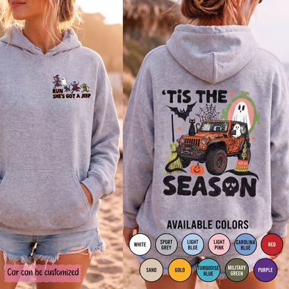 Run She's Got A Jeep Hoodie