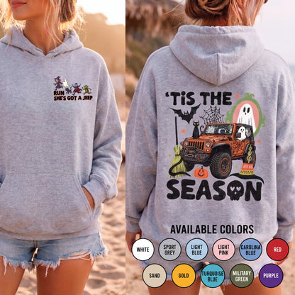 Run She's Got A Jeep Hoodie
