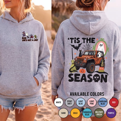 Run She's Got A Jeep Hoodie
