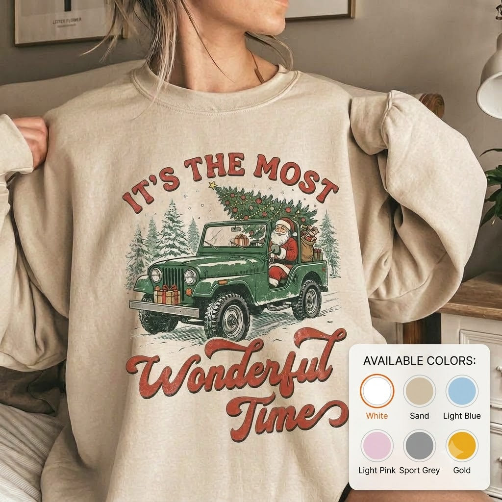 It's The Most Wonderful Time Sweatshirt