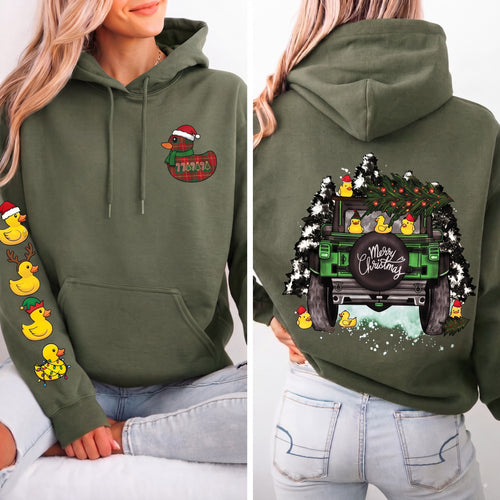 Duck Duck Jeep Xmas Hoodie