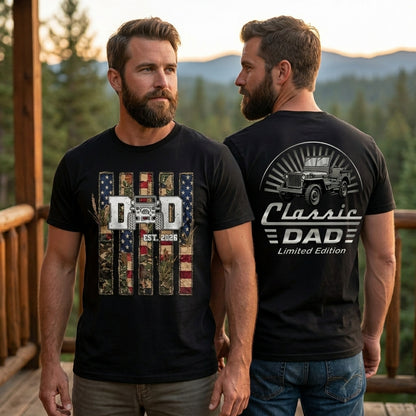 Classic Dad Personalized Year T-Shirt