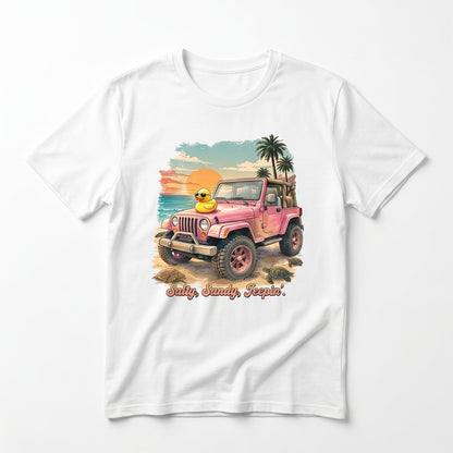 Salty Sanding Jeepin' T-Shirt