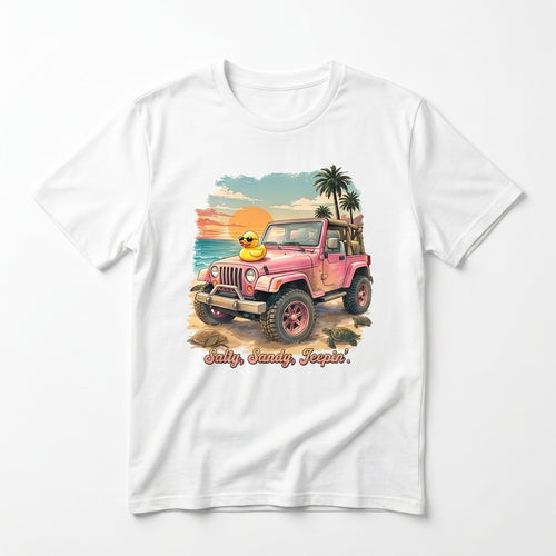 Salty Sanding Jeepin' T-Shirt