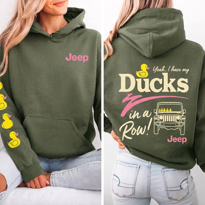 Ducks In A Row Hoodie