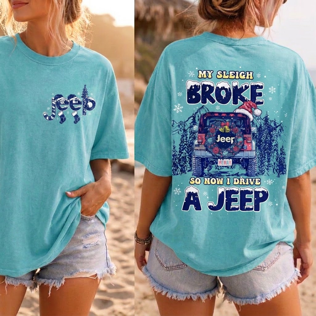 My Sleigh Broke So Now I Drive A Jeep Hoodie