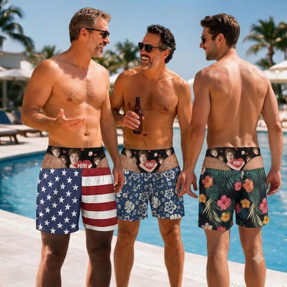Custom Funny Novelty v2 Beach Shorts