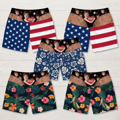 Custom Funny Novelty v2 Beach Shorts