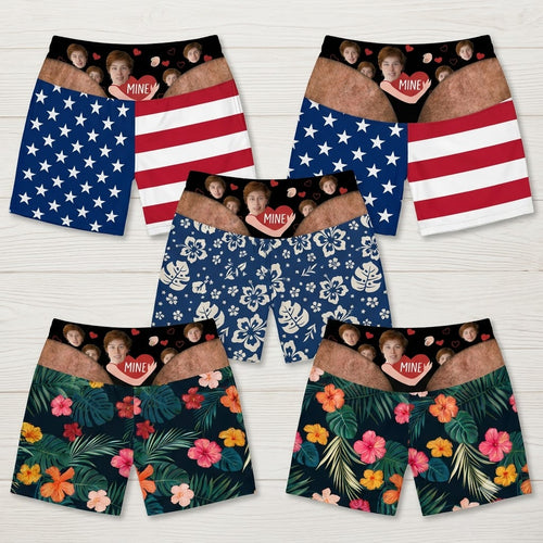 Custom Funny Novelty v2 Beach Shorts
