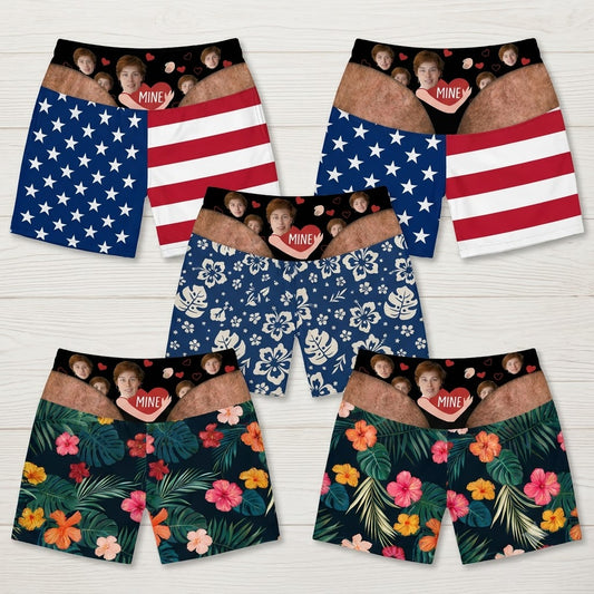 Custom Funny Novelty v2 Beach Shorts