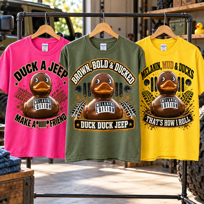Duck Duck Jeep Melanin Edition Shirts