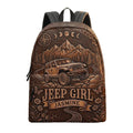 Jeep Girl Personalized Backpack