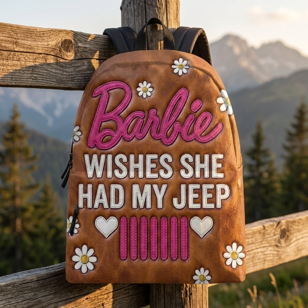 Barbie Wishes She Had My Jeep Backpack