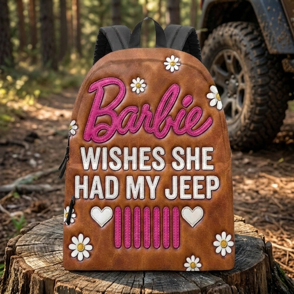 Barbie Wishes She Had My Jeep Backpack