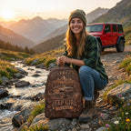Jeep Girl Personalized Backpack