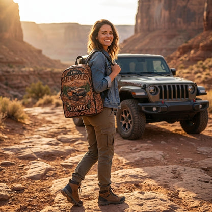Jeep Soul Personalized Backpack
