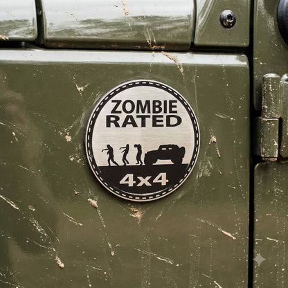 Bigfoot, Mermaid, Zombie Rated 4x4 Car Magnet