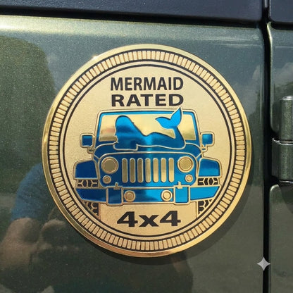 Bigfoot, Mermaid, Zombie Rated 4x4 Car Magnet