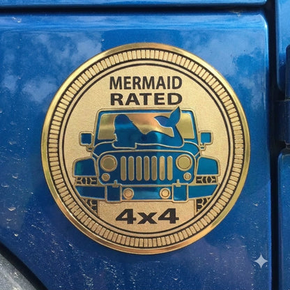Bigfoot, Mermaid, Zombie Rated 4x4 Car Magnet