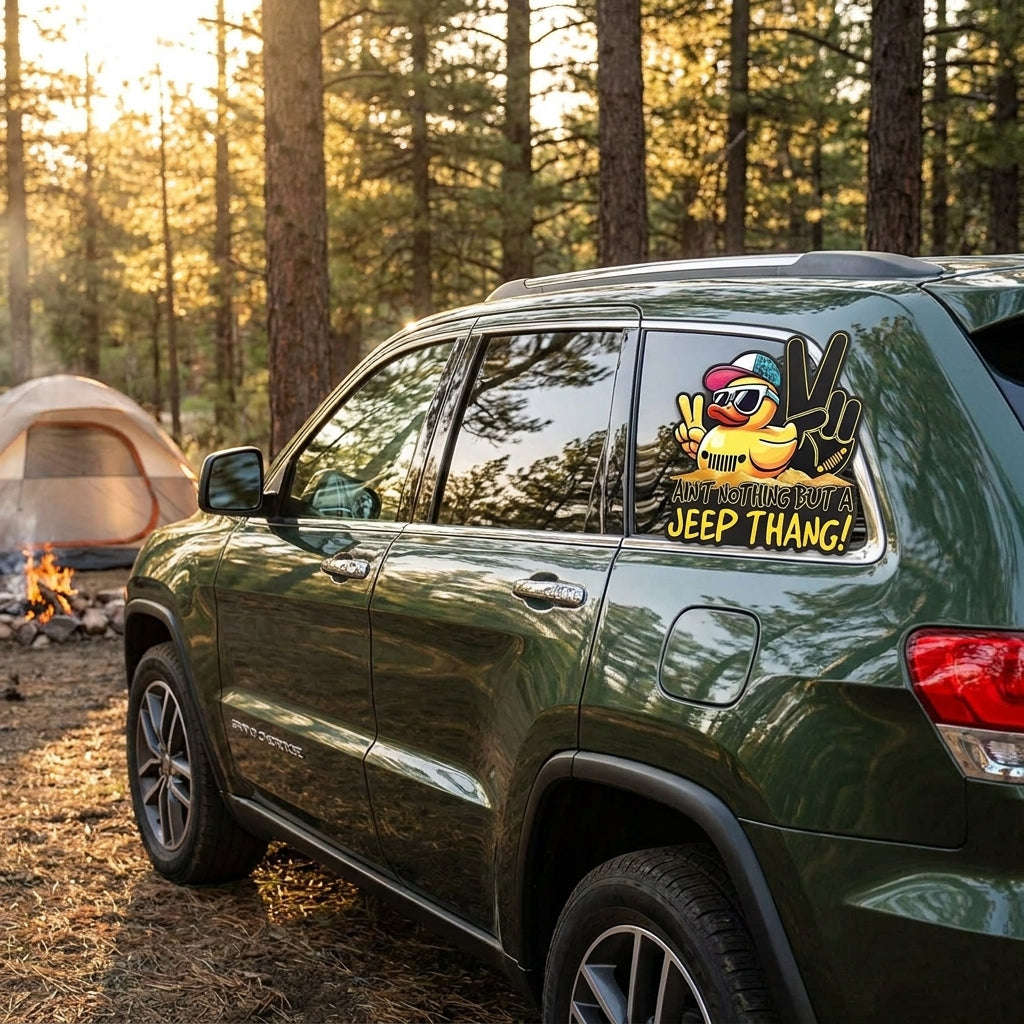 Jeep Thang Car Magnet
