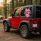 Barbie Wishes She Had My Jeep v2 Car Magnet
