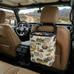 Jeep Pattern Car Trash Can