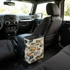Jeep Pattern Car Trash Can