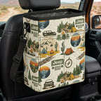 Jeep Pattern Car Trash Can