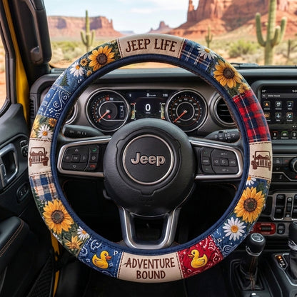 Jeep Life Steering Wheel Cover