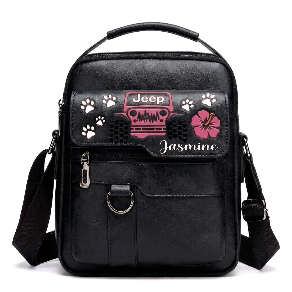 Jeep Paw Personalized Shoulder Bag