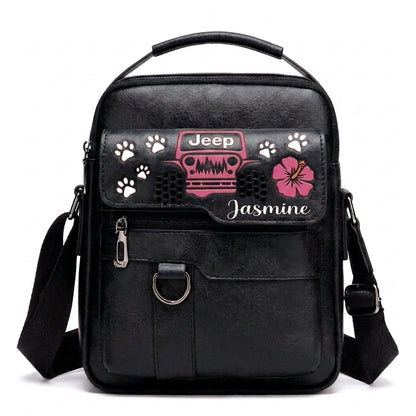 Jeep Paw Personalized Shoulder Bag