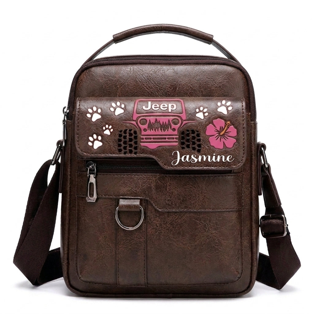 Jeep Paw Personalized Shoulder Bag