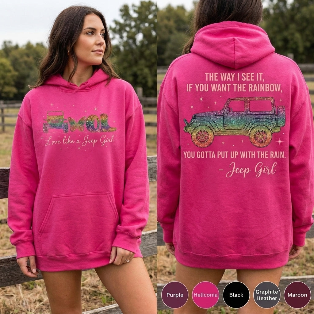 Love Like A Jeep Girl T-Shirt