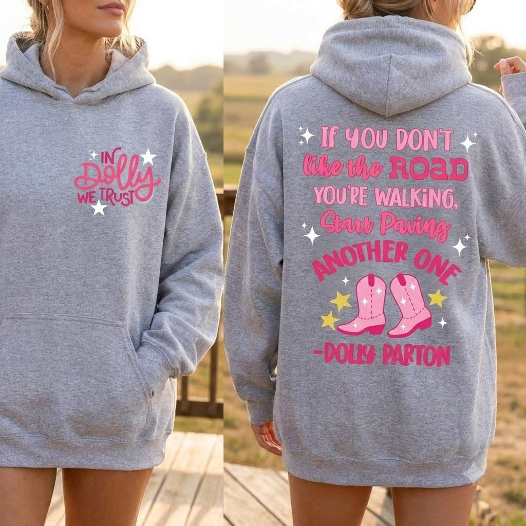 In Dolly We Trust Hoodie