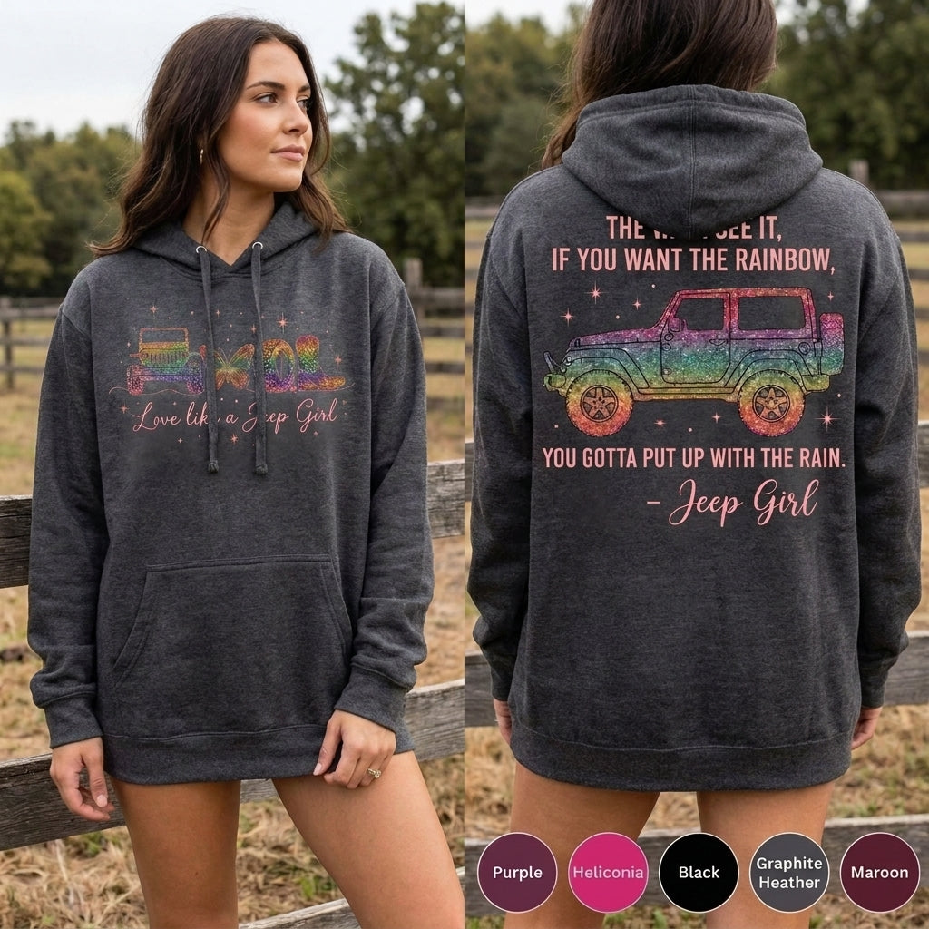 Love Like A Jeep Girl T-Shirt