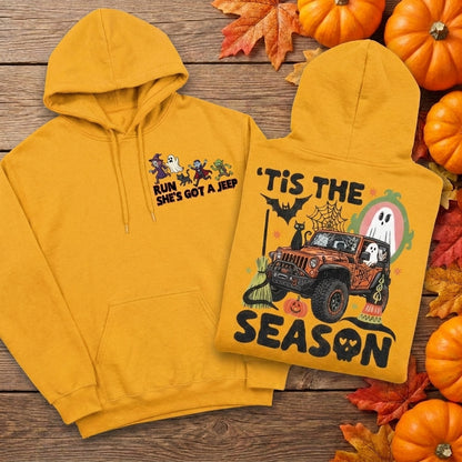 Run She's Got A Jeep Hoodie